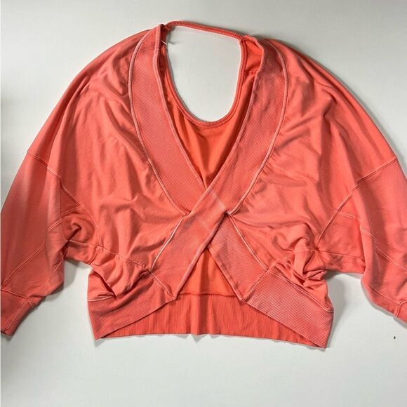 Free People Back It Up Sweatshirt Medium - Picture 12 of 14